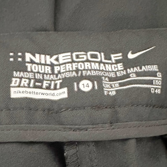 Nike Golf Tour Performance Dri-Fit Shorts Size 14 - Picture 3 of 8